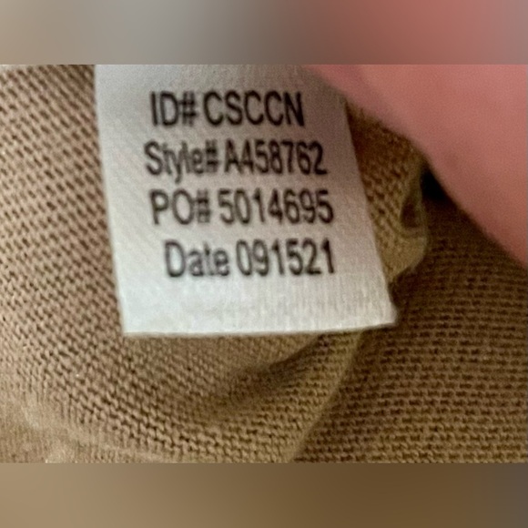 Koolaburra by UGG Pullover Size Small Sherpa Fleece Brushed Back Tan Quarter Zip - Picture 7 of 12